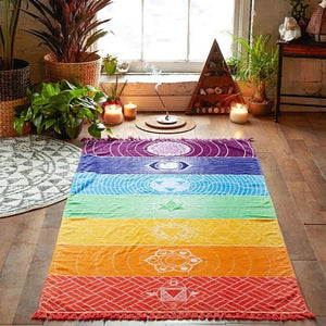 Balance yourself - Chakra Sheet Tapestry