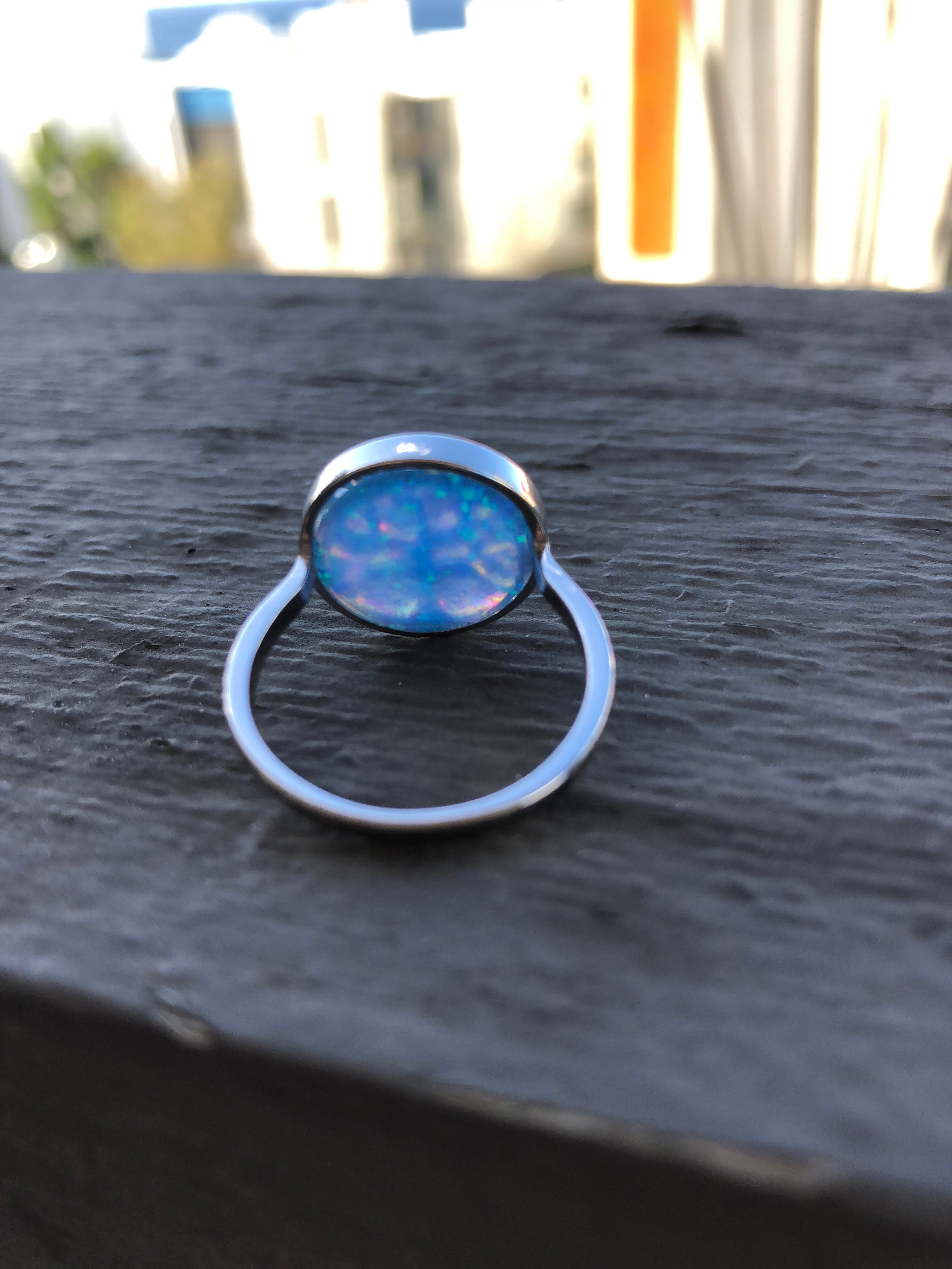 Tree of Life Fire Opal Rings