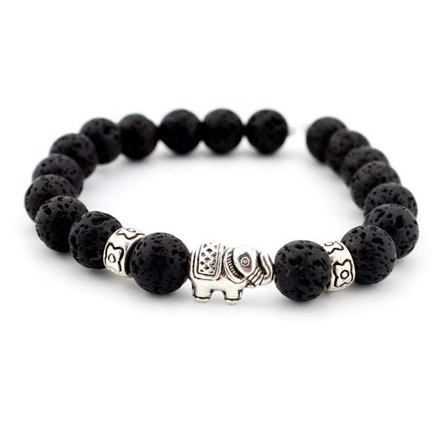 Healing Stone - Good Fortune Elephant Bracelets