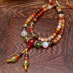 Colorful Spiritual Crystal Quartz - Bracelet