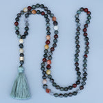 African Bloodstone Beads Necklace