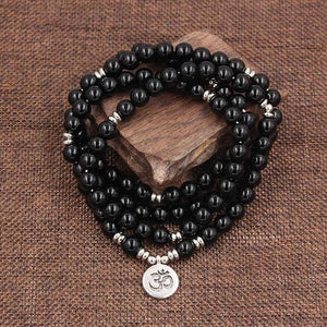 Strength Black Onyx Stone necklace